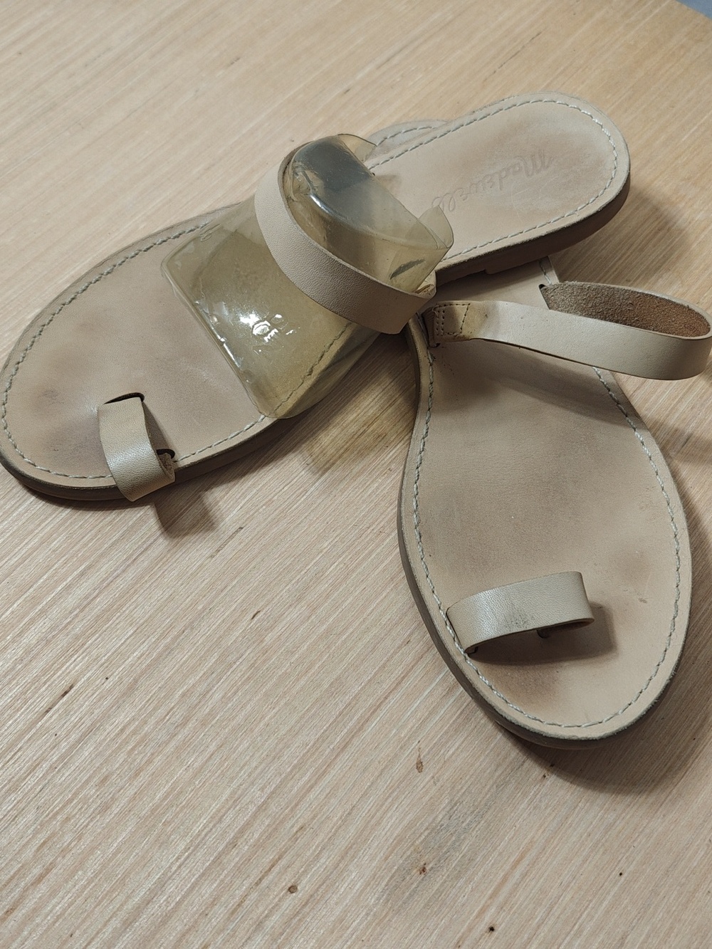 Madewell Tan Leather Sandals